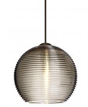 Besa Lighting 1XT-461502-BR - Besa Pendant Kristall 6 Bronze Smoke 1x35W Halogen