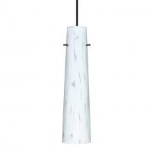  1XT-567419-BK-277 - Besa Camino Pendant Black Carrera 1x50W Halogen, 277V