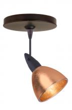 Besa Lighting 1SP-1758CF-LED-BR - Besa Divi Spotlight 1Sp Copper Foil Bronze 1x9W LED Mr16