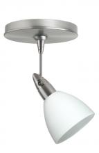 Besa Lighting 1SP-185807-LED-SN - Besa Divi Spotlight 1Sp Opal Matte Satin Nickel 1x9W LED Mr16