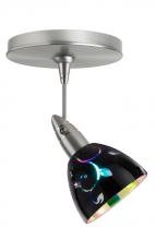 Besa Lighting 1SP-1858VB-LED-SN - Besa Divi Spotlight 1Sp Black Dicro Vine Satin Nickel 1x9W LED Mr16