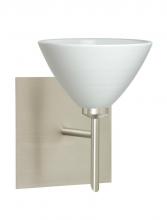 BESA DOMI MINI SCONCE WITH SQUARE CANOPY