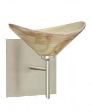 BESA HOPPI MINI SCONCE WITH SQUARE CANOPY