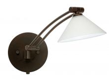 Besa Lighting 1WW-117607-BR - Besa Wall Kona Bronze White 1x50W Halogen Gy6.35