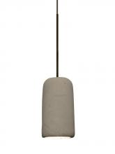 Besa Lighting 1XP-GLIDETN-LED-BR - Besa Glide Cord Pendant, Tan, Bronze Finish, 1x2W LED