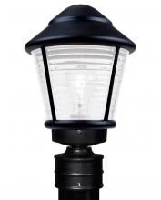 Besa Lighting 310057-POST-FR - Costaluz 3100 Series Post Black 1x75W A19