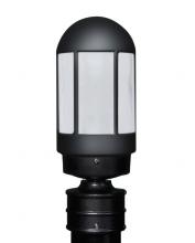 Besa Lighting 315157-POST-FR - Costaluz 3151 Series Post Black 1x75W A19