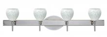 Besa Lighting 4SW-560519-LED-CR - Besa Wall Tay Tay Chrome Carrera 4x5W LED