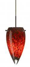 Besa Lighting J-412541-BR - Besa Juli Pendant For Multiport Canopy Bronze Garnet 1x100W Medium Base