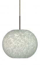 Besa Lighting J-477619-LED-BR - Besa Luna LED Pendant For Multiport Canopy Carrera Bronze 1x9W LED