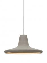 Besa Lighting X-MODUSTN-LED-SN - Besa Modus Cord Pendant For Multiport Canopy, Tan, Satin Nickel Finish, 1x9W LED