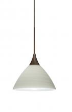 Besa Lighting XP-1743KR-BR - Besa Pendant Domi Bronze Chalk 1x50W Halogen