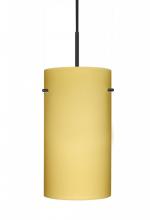 Besa Lighting 1VC-4120VM-LED-BK - Besa Tondo 12 LED Pendant Vanilla Matte Black 1x10W GU24 LED