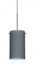  1XP-4404TN-BR - Besa Pendant Stilo 7 Bronze Titan 1x50W GY6.35