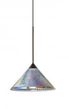 Besa Lighting 1XC-550493-BR - Besa Pendant Swirl Bronze Dicro Swirl 1x50W Halogen