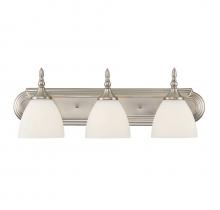 Savoy House 8-1007-3-SN - Herndon 3-Light Bathroom Vanity Light in Satin Nickel