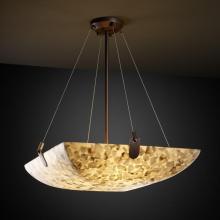 Justice Design Group ALR-9621-25-DBRZ-LED3-3000 - 18&#34; LED Pendant Bowl w/ U-Clips