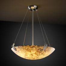 Justice Design Group ALR-9621-25-NCKL-LED-3000 - 18&#34; Pendant Bowl w/ U-Clips