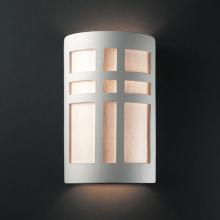 Justice Design Group CER-7295W-BLK-LED-1000 - Wall Sconce