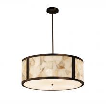 Justice Design Group ALR-9542-DBRZ - Tribeca 24&#34; Drum Pendant