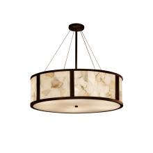 Justice Design Group ALR-9547-DBRZ - Tribeca 48&#34; Drum Pendant