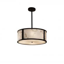 Justice Design Group FAL-9541-DBRZ - Tribeca 18&#34; Drum Pendant