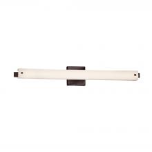 Justice Design Group FSN-8685-OPAL-DBRZ - Edge 31&#34; ADA Linear LED Wall/Bath