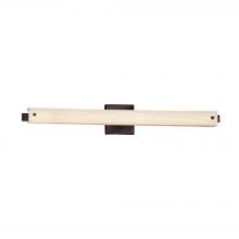 Justice Design Group PNA-8685-WAVE-DBRZ - Edge 31&#34; ADA Linear LED Wall/Bath