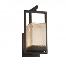 Justice Design Group FSN-7511W-MROR-DBRZ - Laguna 1-Light LED Outdoor Wall Sconce