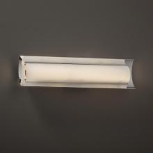 Justice Design Group FSN-8631-OPAL-CROM - Lineate 22&#34; Linear LED Wall/Bath