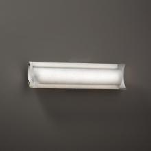 Justice Design Group FSN-8631-WEVE-CROM - Lineate 22&#34; Linear LED Wall/Bath