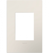  AWP1G3LA4 - adorne? Satin Light Almond One-Gang-Plus Screwless Wall Plate