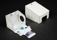 Legrand WH2010A3 - Wiremold 1/2 Entrance End Fitting - White