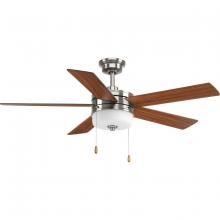 Progress P2558-0930K - Verada Collection 52&#34; Five-Blade Ceiling Fan with LED Light