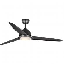 Progress P2592-3130K - Oriole Collection 60&#34; Three-Blade Ceiling Fan with LED Light