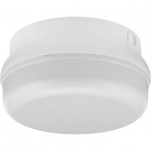 Progress P550114-028-30 - Hard Nox Collection White 9&#34; Round Flush Mount Light