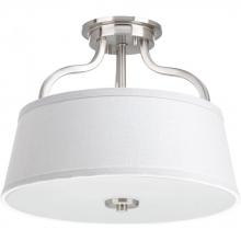 Progress P3720-09 - Arden Collection Two-Light 14&#34; Semi-Flush Convertible