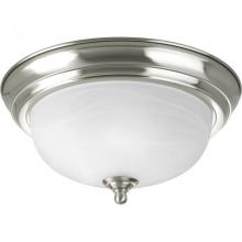 Progress P3924-09 - One-Light Dome Glass 11-3/8&#34; Close-to-Ceiling