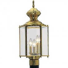 Progress P5432-10 - BrassGUARD Collection Three-Light Post Lantern