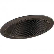 Progress P8004-20 - 6" Sloped Ceiling Baffle Trim for 6" Housing (P645)