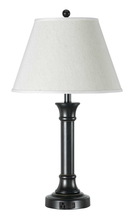 CAL Lighting LA-60007TB-1R - Hotel Metal Table Lamp