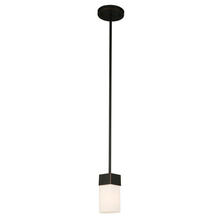 Eglo 202865A - 1x60W Mini Pendant w/ Oil Rubbed Bronze Bronze Finish & Frosted Glass