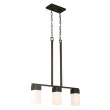 Eglo 202867A - 3x60W Multi Light Pendant w/ Oil Rubbed Bronze Finish & Frosted Glass