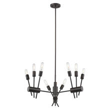 Eglo 203722A - 9x60W Pendant w/ Bronze Finish