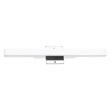 Eglo 205068A - Torretta - Bath/Vanity Light Chrome Finish, White Acrylic Shade, 16W Integrated LED