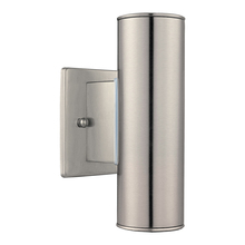  84002A - Riga - 2 Light outdoor wall light - Stainless Steel