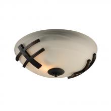 PLC Lighting 14870ORB213GU24 - 2 Light Ceiling Light Antasia Collection 14870ORB213GU24