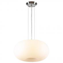 PLC Lighting 21147SN313GU24 - 3 Light Pendant Tessera Collection 21147SN313GU24