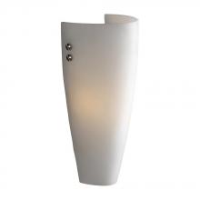 PLC Lighting 7527OPAL113GU24 - 1 Light Sconce Julian-I Collection 7527OPAL113GU24