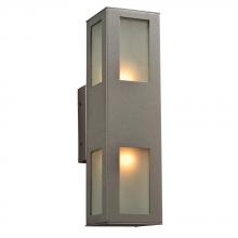  8041 BZ - 2 Light Outdoor Fixture Tessa Collection 8041 BZ